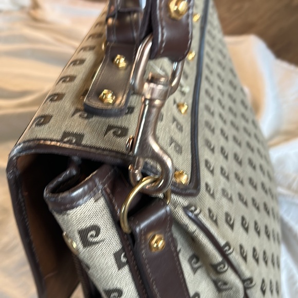 Pierre Cardin messenger bag briefcase - Picture 3 of 8